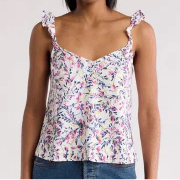 French Connection Multicolor Floral Top - Picture 1 of 6
